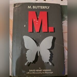 M. Butterfly By David Henry Hwang 1988 Book Club Edition